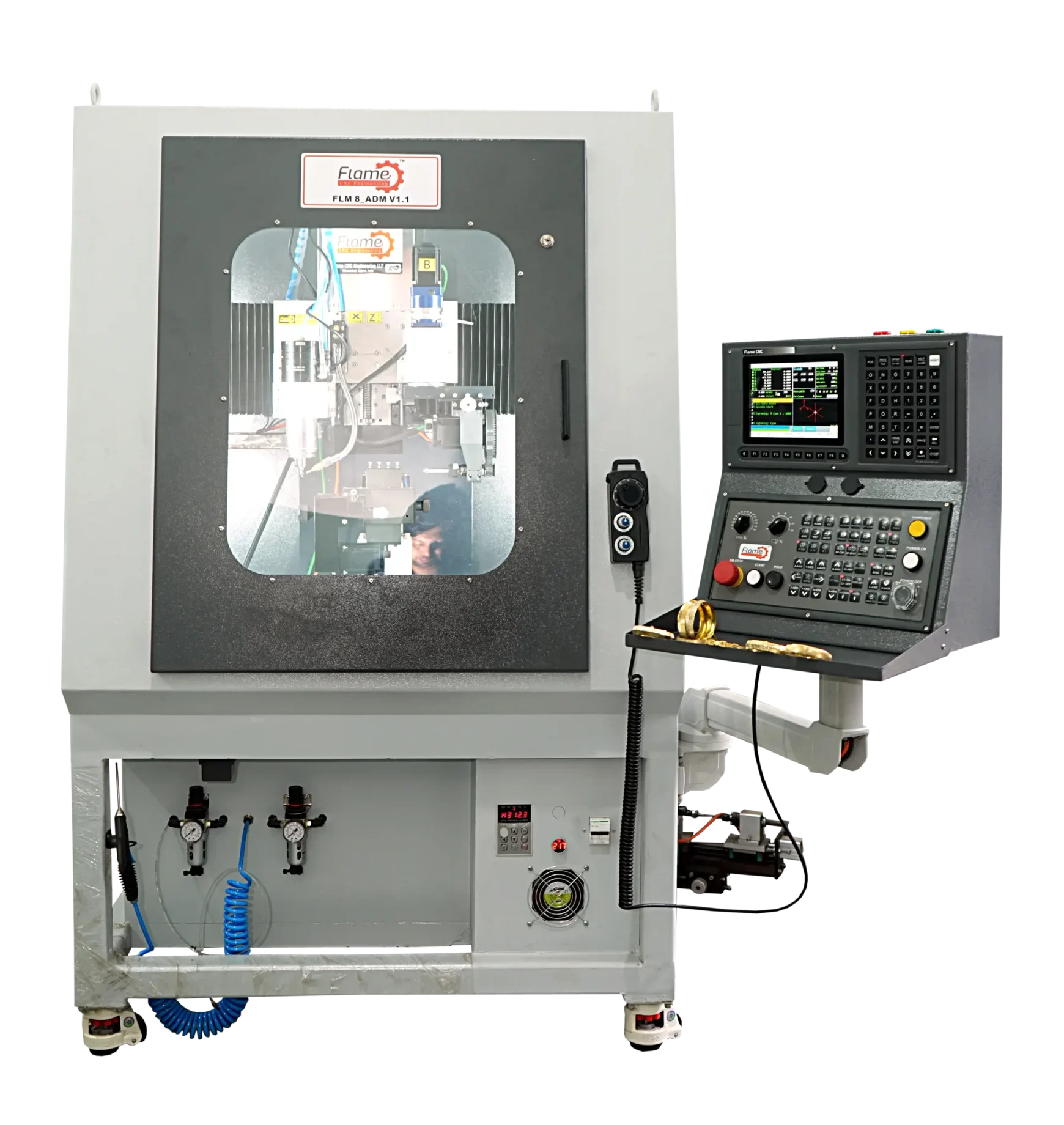 Flame enginerring new machine